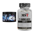 Trainings-Set: Peak Epic Rush + MST 21 Amino Acids – alle enthaltenen Artikel