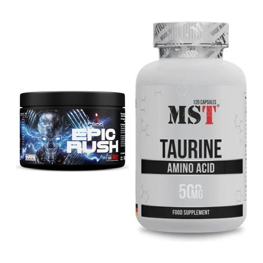 Trainings-Set: Peak Epic Rush + MST Taurine – alle enthaltenen Artikel
