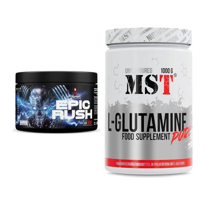 Trainings-Set: Peak Epic Rush + MST Glutamine – alle enthaltenen Artikel
