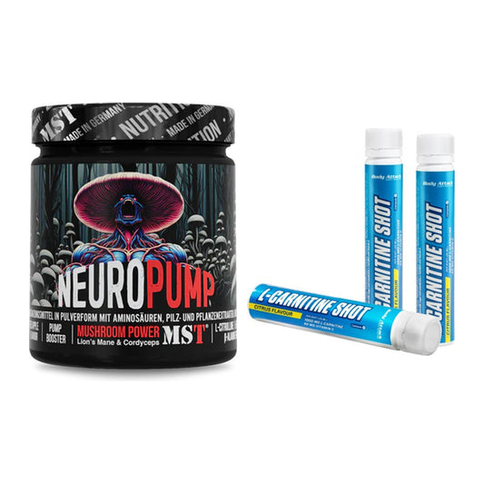 Trainings-Set: MST NeuroPump + Body Attack L-Carnitine Shots – alle enthaltenen Artikel