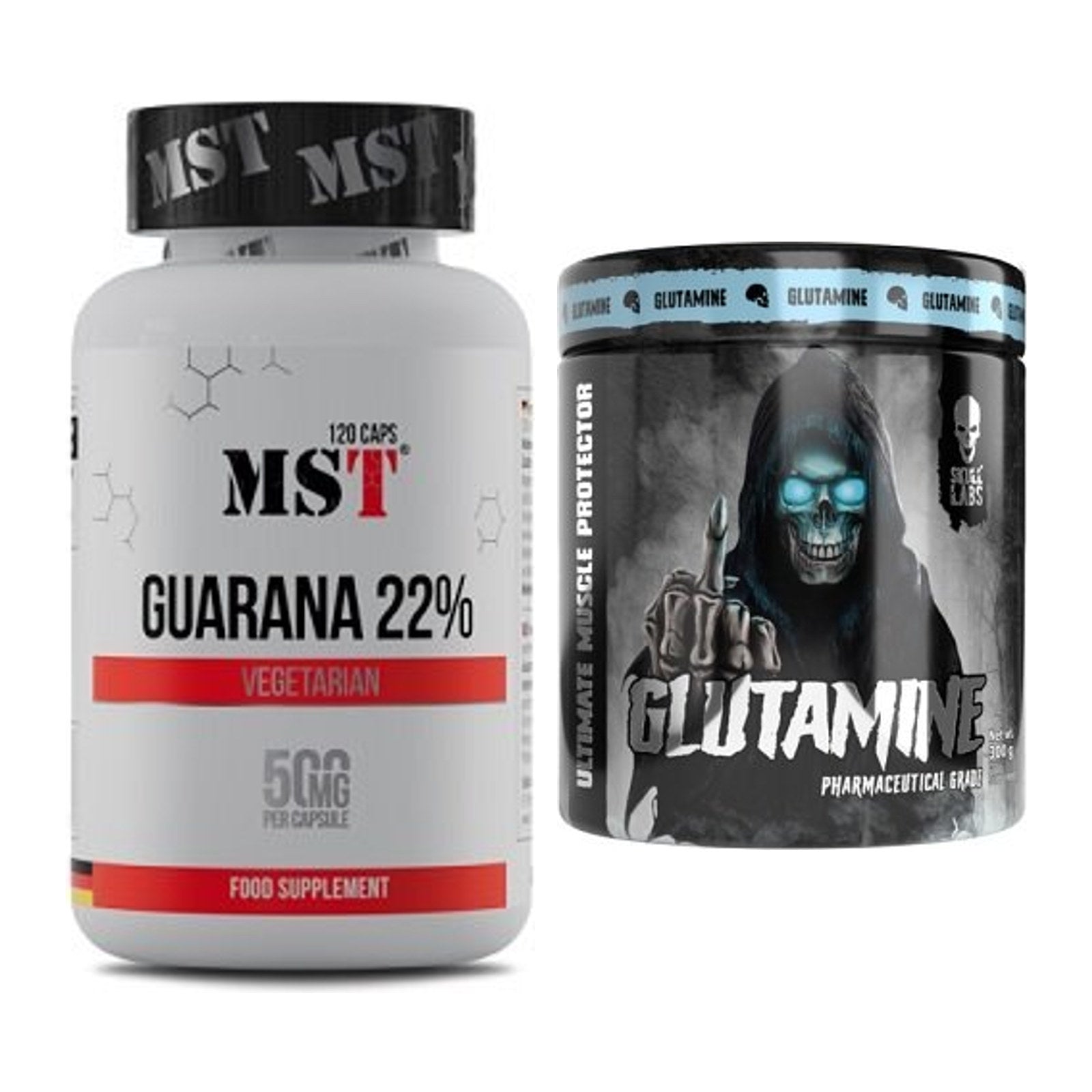Trainings-Set: MST Guarana 22% + Skull Labs Glutamine – alle enthaltenen Artikel