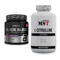 Тренировъчен комплект: BioTech Black Blood CAF+ 300g (80 + MST Citrulline - всички артикули са включени
