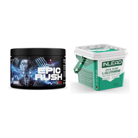 Trainings-Set: Peak Epic Rush + INLEAD L-Glutamine – alle enthaltenen Artikel