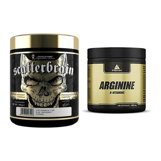 Trainings-Set: Kevin Levrone Scatterbrain + Peak Arginin – alle enthaltenen Artikel