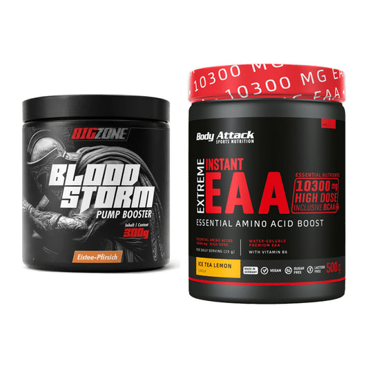 Trainings-Set: Big Zone Bloodstorm 2.0 + Body Attack Extreme – alle enthaltenen Artikel