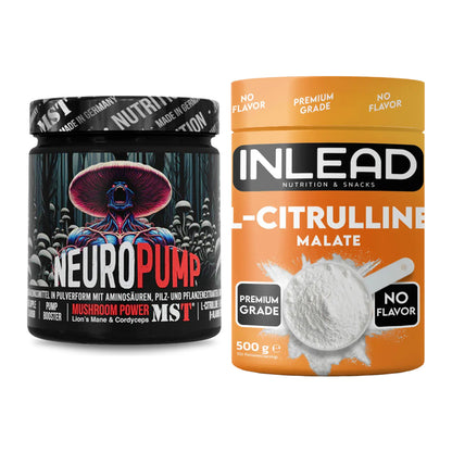 Trainings-Set: MST NeuroPump + INLEAD L-Citrullin Malat 2:1 – alle enthaltenen Artikel