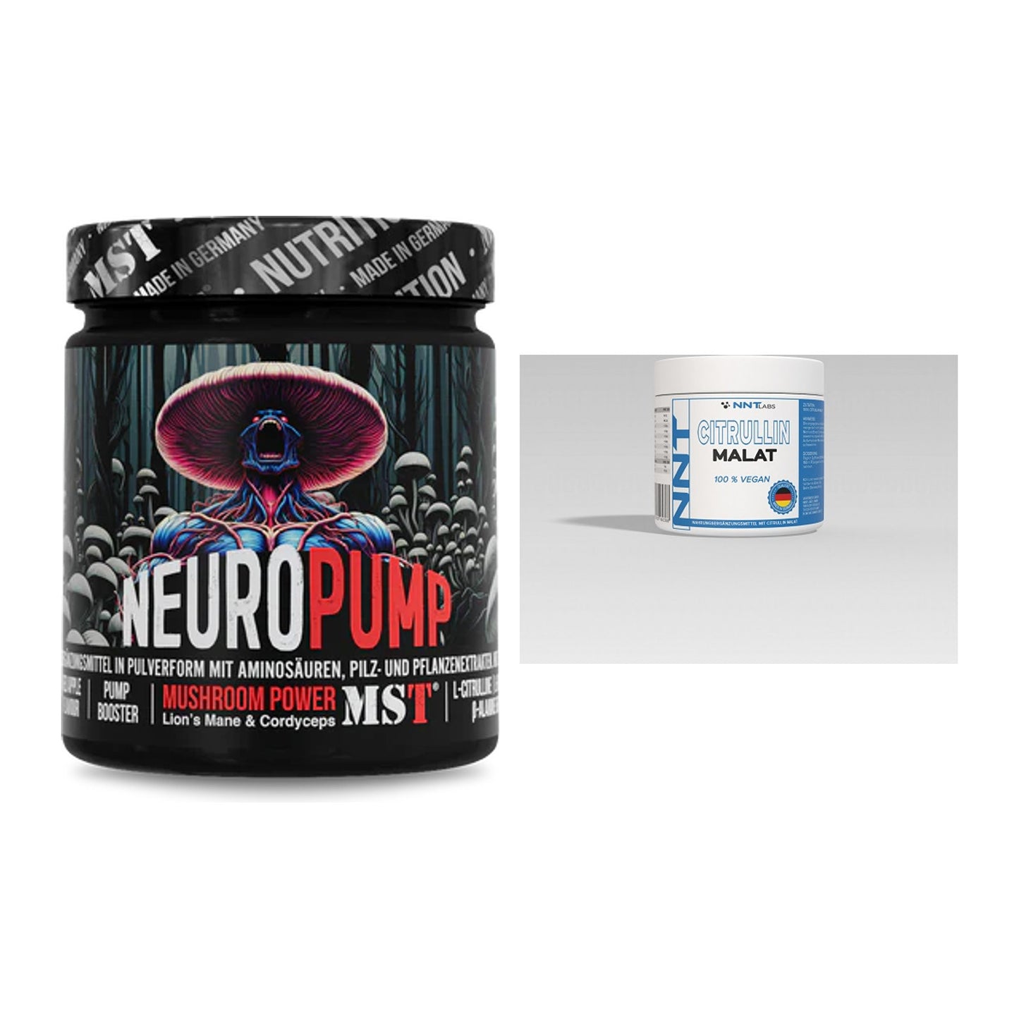 Trainings-Set: MST NeuroPump + NNT Citrullin – alle enthaltenen Artikel