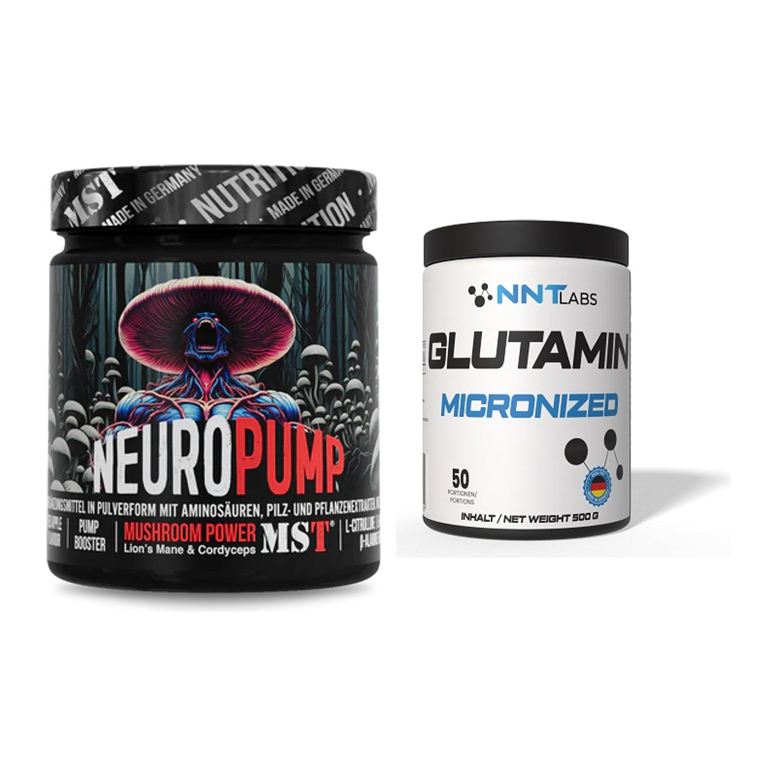 Trainings-Set: MST NeuroPump + NNT Glutamin – alle enthaltenen Artikel