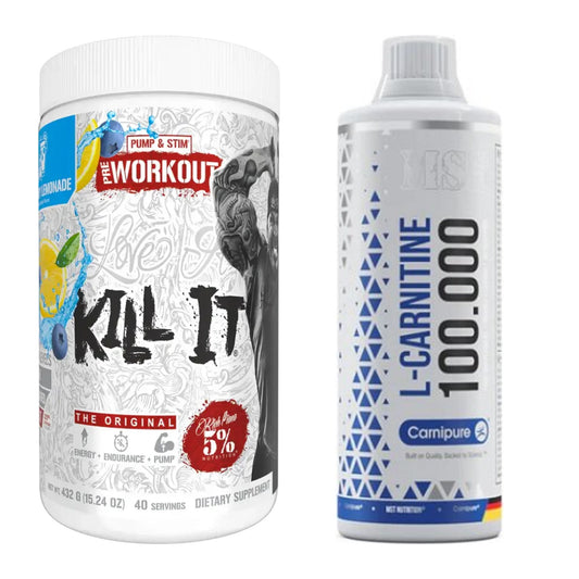 Trainings-Set: Rich Piana 5% Nutrition + MST L-Carnitine Carnipure – alle enthaltenen Artikel