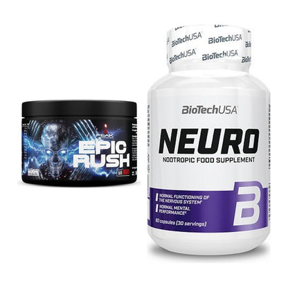 Trainings-Set: Peak Epic Rush + BioTech Neuro – alle enthaltenen Artikel