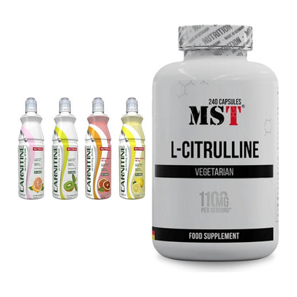 Trainings-Set: Nutrend Activity L-Carnitine Drink + MST Citrulline – alle enthaltenen Artikel