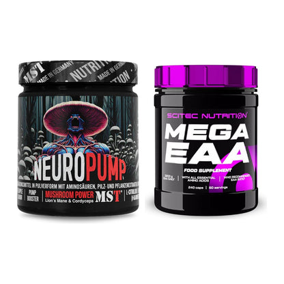 Trainings-Set: MST NeuroPump + Scitec Mega EAA – alle enthaltenen Artikel