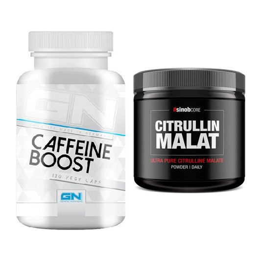 Trainings-Set: GN Caffein Boost + Sinob Core L-Citrullin Malat – alle enthaltenen Artikel