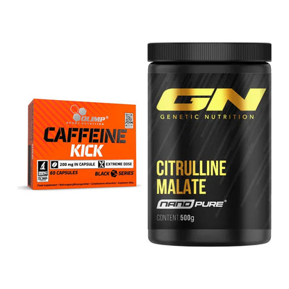 Trainings-Set: Olimp Caffeine Kick + GN Citrulline Malate – alle enthaltenen Artikel