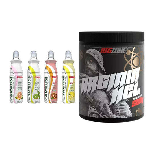Trainings-Set: Nutrend Activity + Big Zone Arginine HCl – alle enthaltenen Artikel