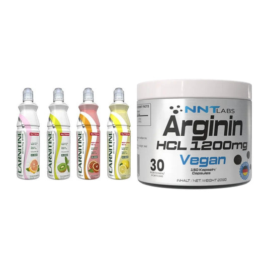 Trainings-Set: Nutrend Activity + NNT Arginin HCL 1200 mg – alle enthaltenen Artikel