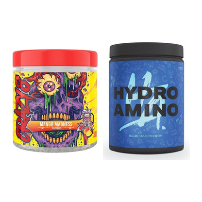 Trainings-Set: Swedish Supplements Crazy 8 + Nanosupps Hydro Amino – alle enthaltenen Artikel