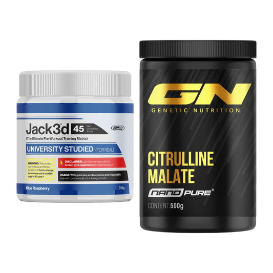 Trainings-Set: USP Labs Jack3d 45 Serv. + GN Citrulline Malate – alle enthaltenen Artikel