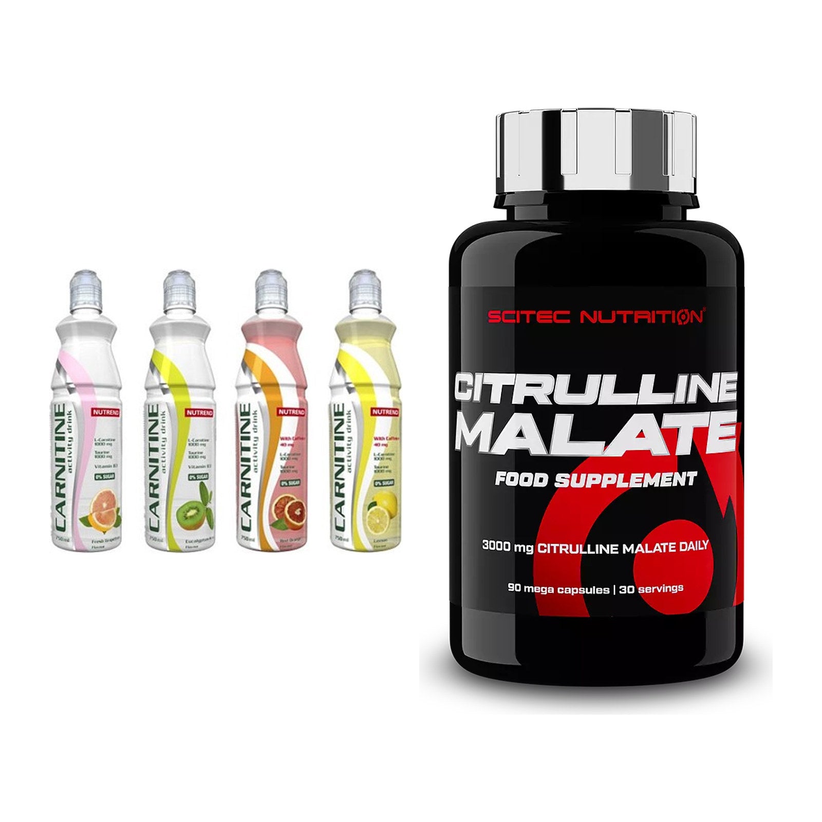 Trainings-Set: Nutrend Activity + Scitec Citrulline Malate – alle enthaltenen Artikel