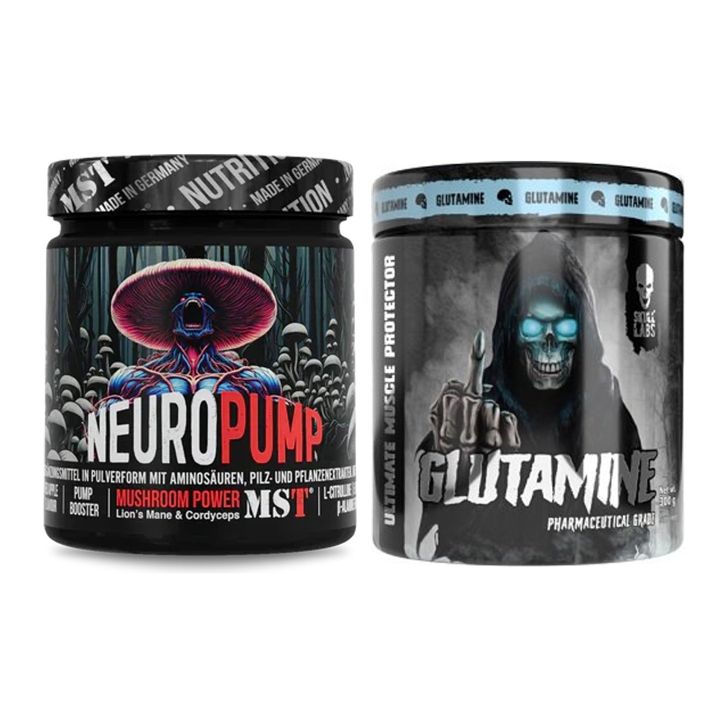 Trainings-Set: MST NeuroPump 540g (Red Apple) + Skull Labs Glutamine – alle enthaltenen Artikel