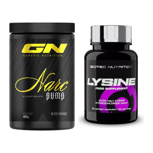 Trainings-Set: GN Narc Pump + Scitec Lysine – alle enthaltenen Artikel
