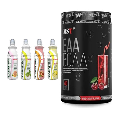 Trainings-Set: Nutrend Activity + MST EAA & BCAA 520g – alle enthaltenen Artikel