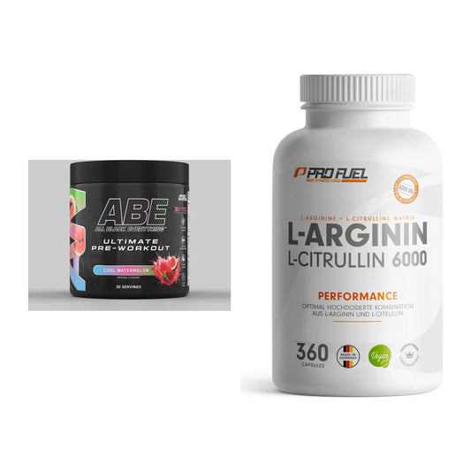 Trainings-Set: Applied Nutrition A.B.E + ProFuel L-Arginin – alle enthaltenen Artikel