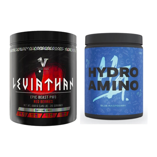 Treningssett: Viking Power Leviathan Hardcore + Nanosupps Hydro Amino - alt inkludert