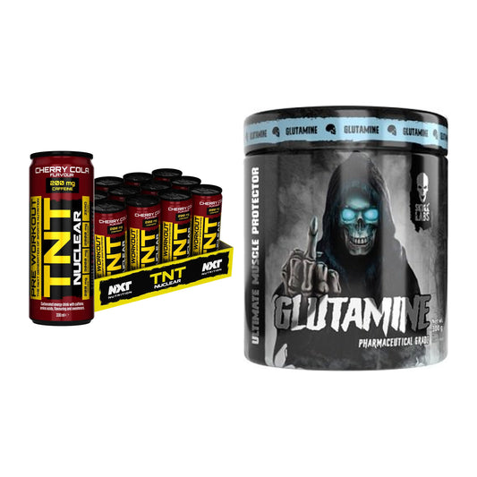 Trainings-Set: NXT Nutrition TNT NUCLEAR + Skull Labs Glutamine – alle enthaltenen Artikel