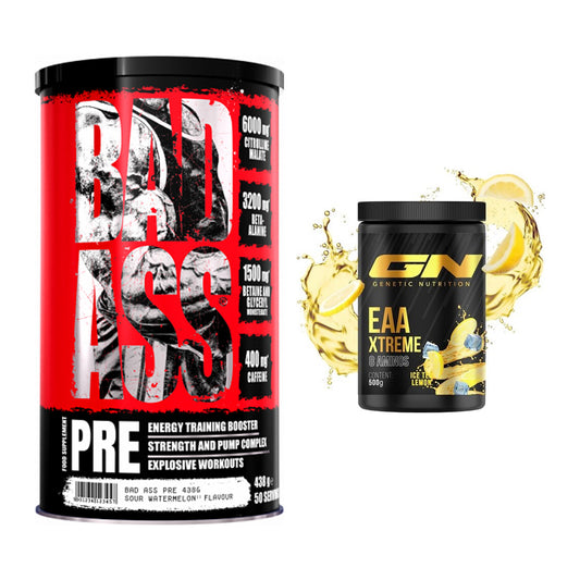 Trainings-Set: BAD ASS Pre + GN EAA Xtreme – alle enthaltenen Artikel