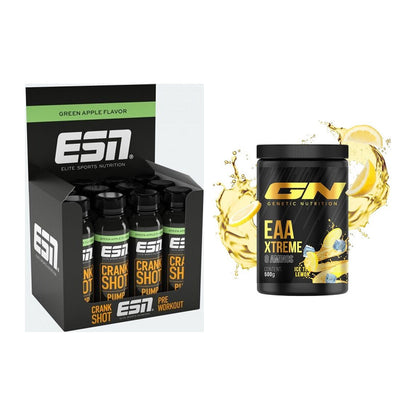 Trainings-Set: ESN Crank Pump Shot + GN EAA Xtreme – alle enthaltenen Artikel