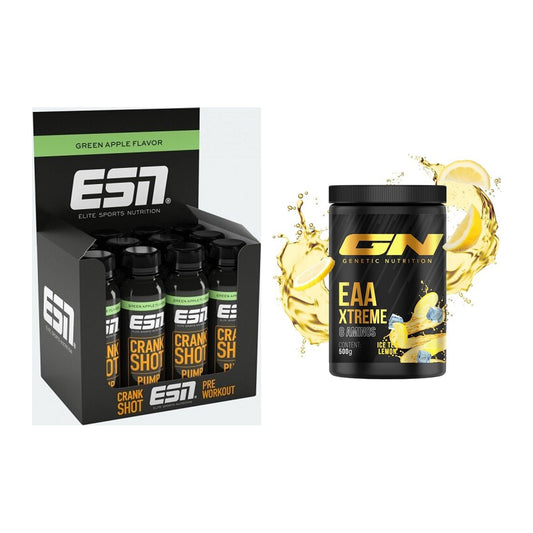 Trainings-Set: ESN Crank Pump Shot + GN EAA Xtreme – alle enthaltenen Artikel