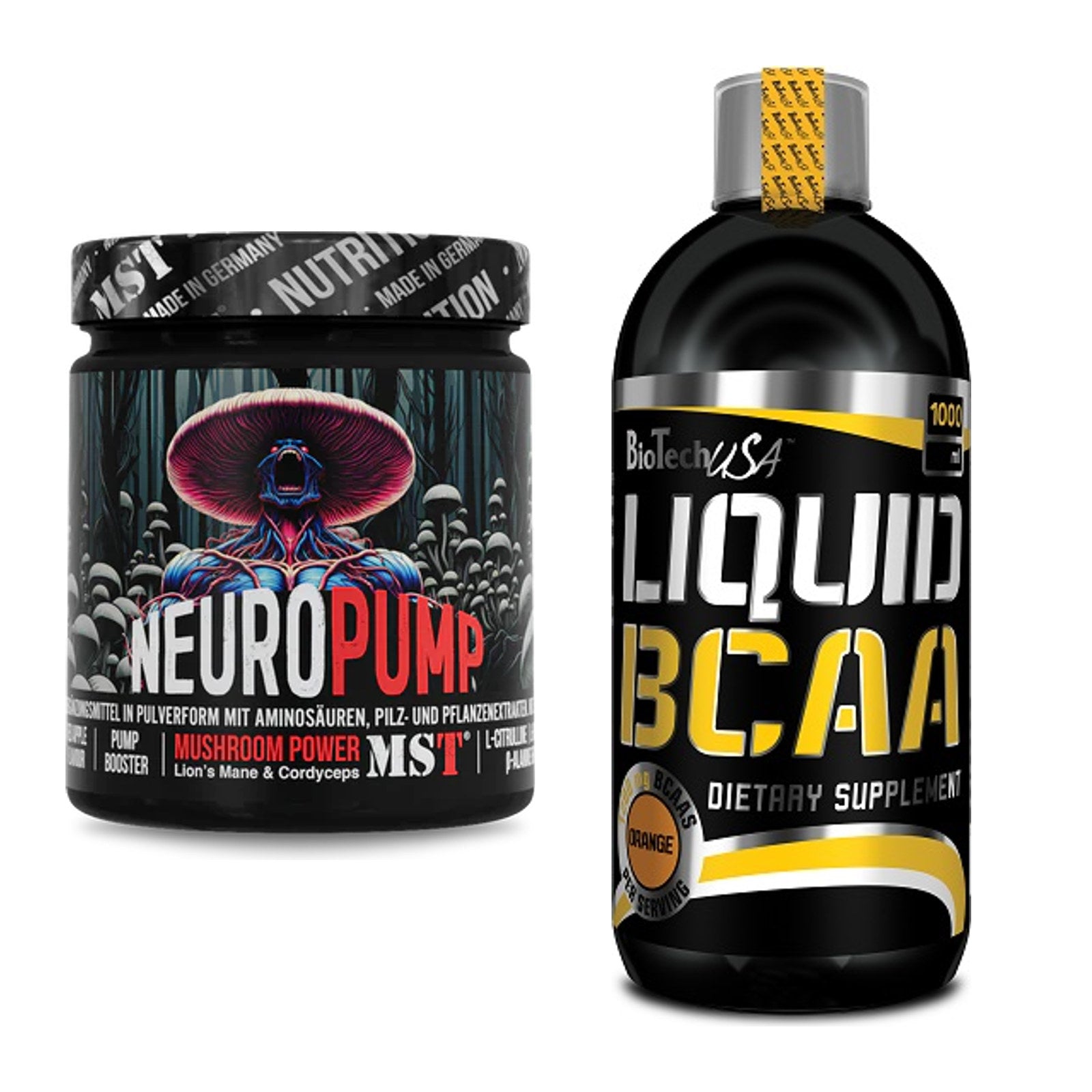 Trainings-Set: MST NeuroPump + BioTech Liquid BCAA – alle enthaltenen Artikel