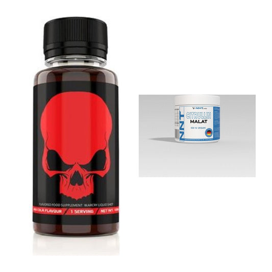 Trainings-Set: Genius Nutrition Warcry Liquid + NNT Citrullin – alle enthaltenen Artikel