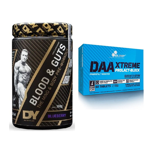 Trainings-Set: DY Nutrition Blood&Guts + Olimp DAA Xtreme – alle enthaltenen Artikel