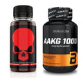 Trainings-Set: Genius Nutrition Warcry + BioTech AAKG 1000mg 100 – alle enthaltenen Artikel