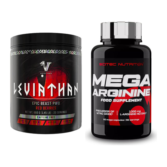 Trainings-Set: Viking Power Leviathan Hardcore + Scitec Mega Arginine – alle enthaltenen Artikel