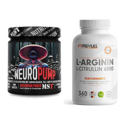 Trainings-Set: MST NeuroPump + ProFuel L-Arginin & L-Citrullin – alle enthaltenen Artikel