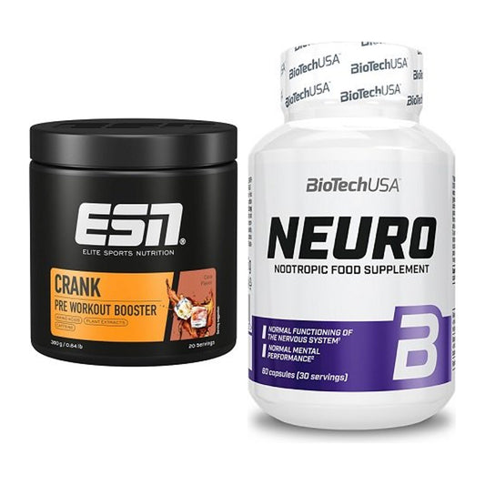 Trainings-Set: ESN Crank Booster + BioTech Neuro – alle enthaltenen Artikel