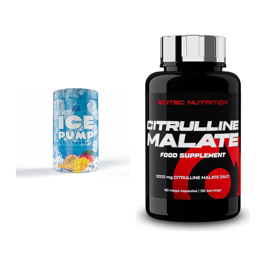Trainings-Set: FA Nutrition ICE Pump + Scitec Citrulline Malate – alle enthaltenen Artikel