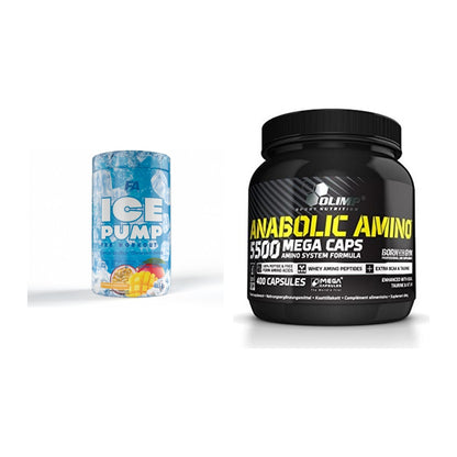 Trainings-Set: FA Nutrition ICE Pump + Olimp Anabolic Amino 5500 – alle enthaltenen Artikel