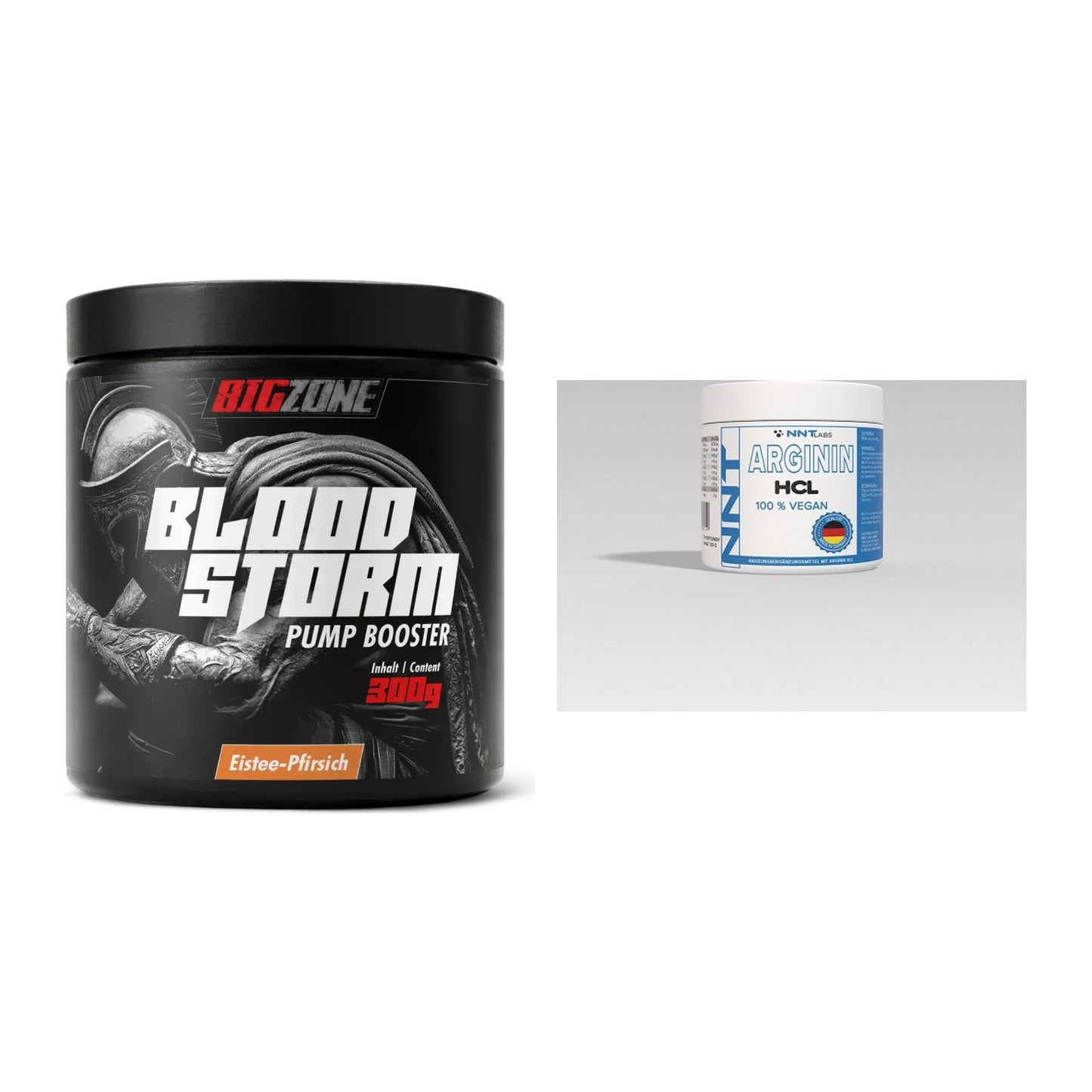 Trainings-Set: Big Zone Bloodstorm 2.0 + NNT Arginin – alle enthaltenen Artikel