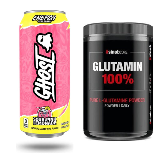 Trainings-Set: Ghost Energy + Sinob Core L-Glutamin – alle enthaltenen Artikel