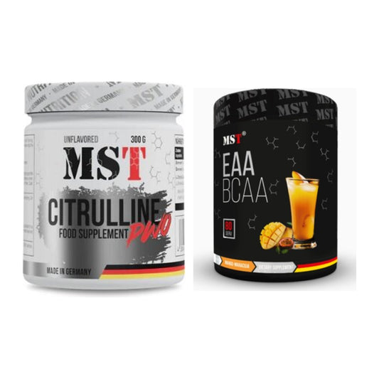Trainings-Set: MST Citrulline Malat 300g + MST EAA & BCAA – alle enthaltenen Artikel
