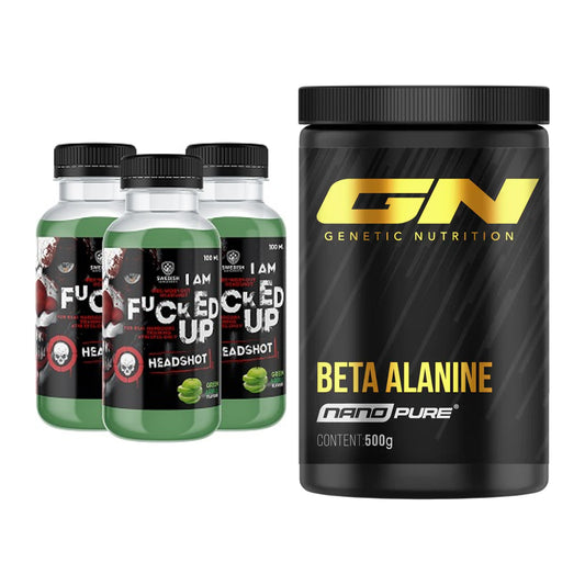 Trainings-Set: Swedish Supplements Fucked Up + GN Nano Beta Alanine – alle enthaltenen Artikel