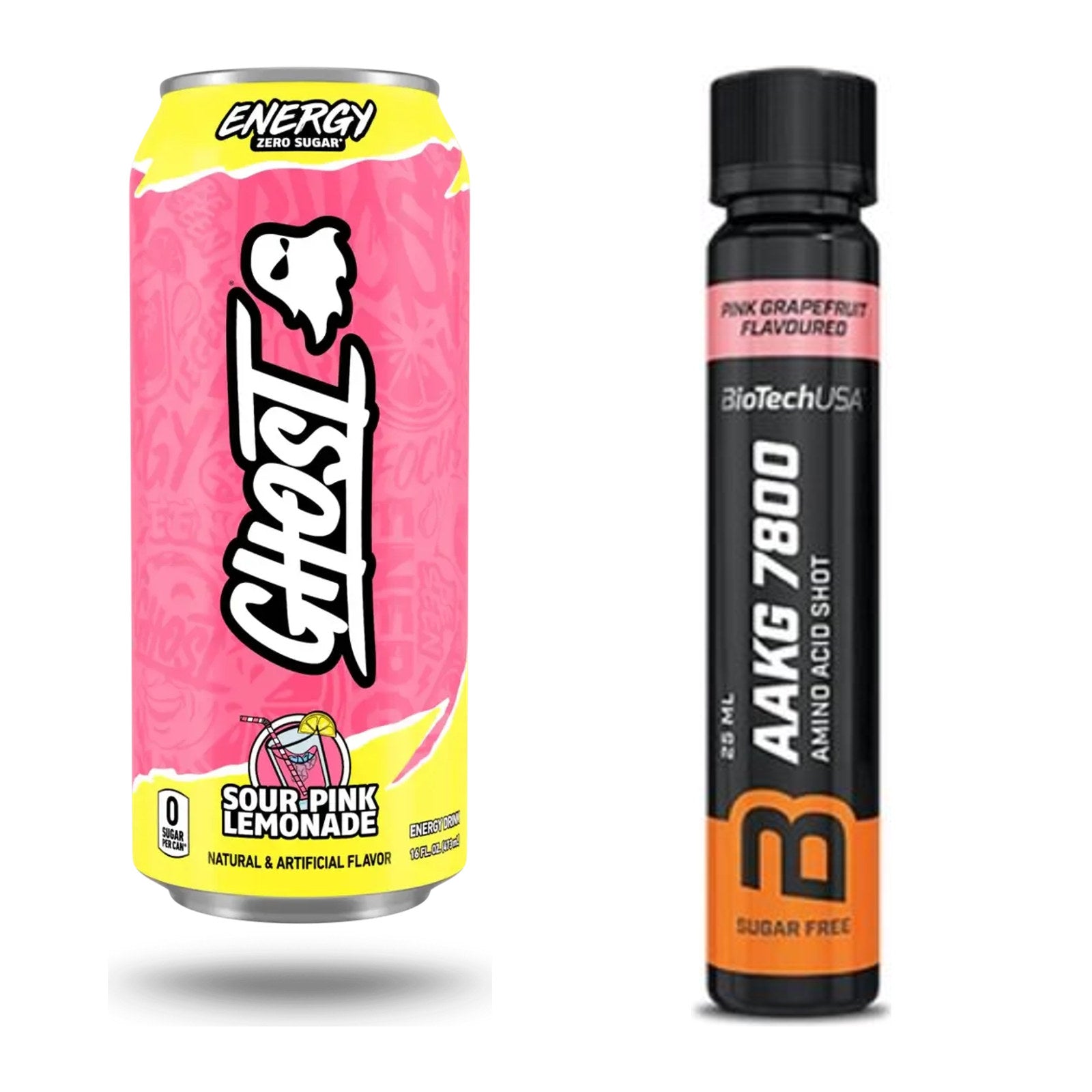 Trainings-Set: Ghost Energy + BioTech AAKG 7800 – alle enthaltenen Artikel
