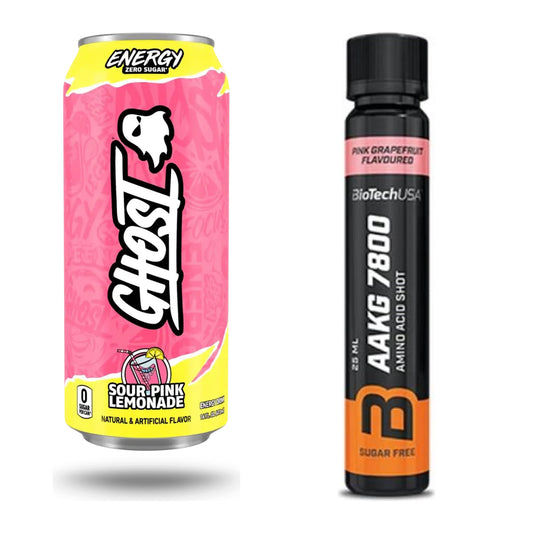 Trainings-Set: Ghost Energy + BioTech AAKG 7800 – alle enthaltenen Artikel