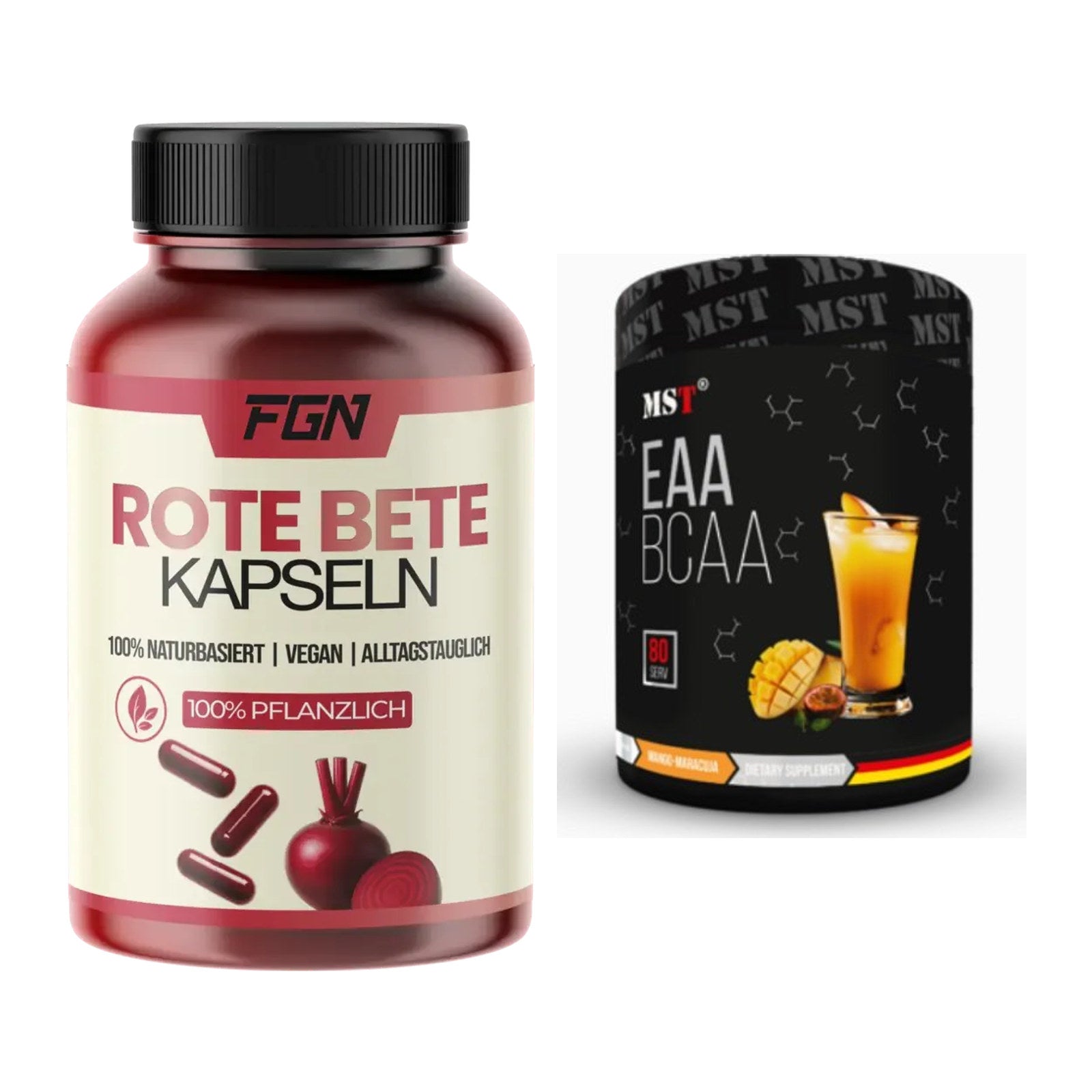 Trainings-Set: FGN Rote Beete + MST EAA & BCAA – alle enthaltenen Artikel