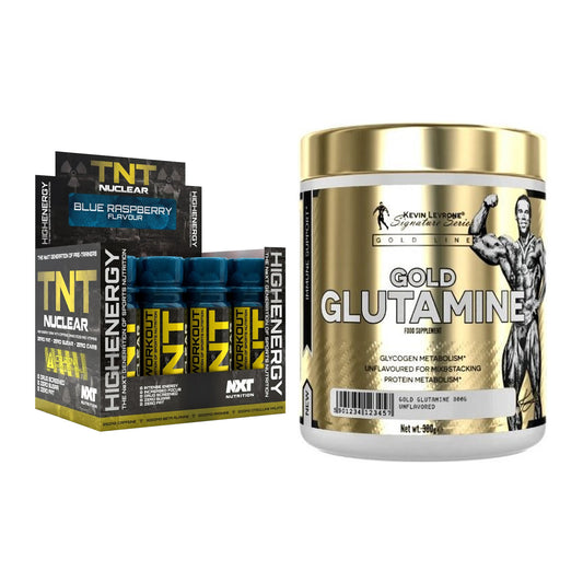 Trainings-Set: NXT Nutrition TNT Nuclear + Kevin Levrone GOLD – alle enthaltenen Artikel