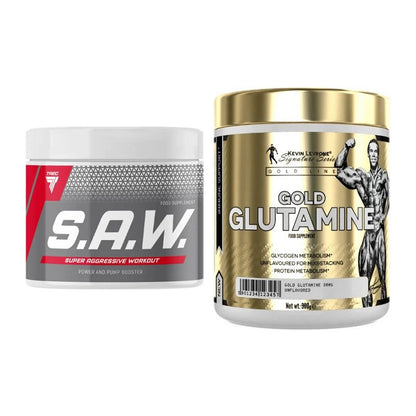 Trainings-Set: Trec Nutrition SAW Booster + Kevin Levrone GOLD – alle enthaltenen Artikel